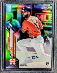 Abraham Toro [Refractor] Baseball Cards 2020 Topps Chrome Rookie Autographs Prices