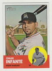 Omar Infante #464 Baseball Cards 2012 Topps Heritage Prices