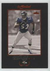 Ray Lewis [Black Border Red] Football Cards 2004 Fleer Inscribed Prices