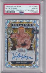 Hulk Hogan [Premium Box Set Prizm] Wrestling Cards 2022 Panini Prizm WWE Champion Signatures Prices