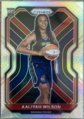 Aaliyah Wilson [Silver Prizm] #99 Basketball Cards 2021 Panini Prizm WNBA Prices