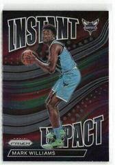 Mark Williams #18 Basketball Cards 2022 Panini Prizm Instant Impact Prices