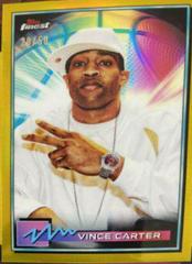 Vince Carter [Gold Refractor] #58 Basketball Cards 2021 Topps Finest Prices