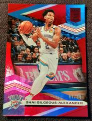 Shai Gilgeous Alexander [Red] Basketball Cards 2019 Panini Donruss Elite Prices