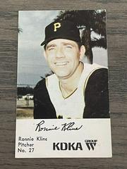 Ronnie Kline Baseball Cards 1968 KDKA Pittsburgh Pirates Prices