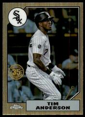 Tim Anderson #87BC-14 Baseball Cards 2022 Topps Chrome 1987 Prices