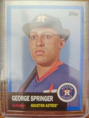 George Springer [Blue Border] #15 Baseball Cards 2016 Topps Archives Prices