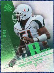 Jonathan Vilma [Green] #106 Football Cards 2004 Upper Deck Reflections Prices