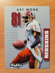 Art Monk #54 Football Cards 1992 Skybox Primetime Prices