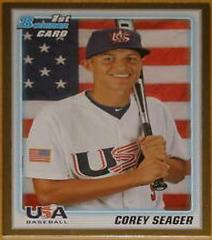Corey Seager [Gold] #108 Baseball Cards 2010 Bowman Draft Picks & Prospects Prices
