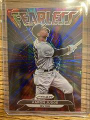 Aaron Judge [Blue Velocity Prizm] #FL-6 Baseball Cards 2022 Panini Prizm Fearless Prices