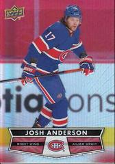 Josh Anderson Hockey Cards 2021 Upper Deck Tim Hortons Prices