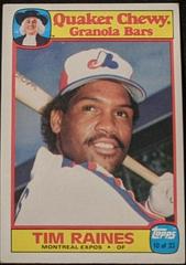 Tim Raines Baseball Cards 1986 Quaker Oats Prices