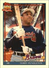 Terry Pendleton Baseball Cards 1991 Topps Traded Tiffany Prices