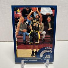 Fred Jones #198 Basketball Cards 2002 Topps Prices