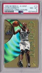 Kevin Garnett [Essential Cred. Future] #13 Basketball Cards 1998 Skybox E X Century Prices