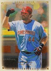 Adam Dunn #24 Baseball Cards 2008 Upper Deck Masterpieces Prices