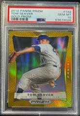 Tom Seaver [Gold Prizm] #142 Baseball Cards 2012 Panini Prizm Prices