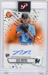 Max Meyer [Orange] #PA-MME Baseball Cards 2023 Topps Pristine Autographs Prices