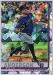 Tyler Anderson #2 Baseball Cards 2019 Topps Chrome Sapphire Prices