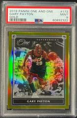 Gary Payton [Gold] Basketball Cards 2019 Panini One and One Prices