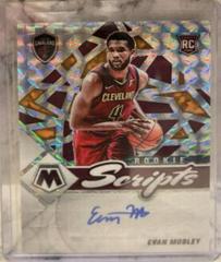 Evan Mobley Basketball Cards 2021 Panini Mosaic Rookie Scripts Autographs Prices