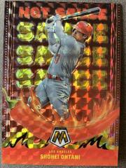 Shohei Ohtani [Orange Fluorescent] Baseball Cards 2022 Panini Mosaic Hot Sauce Prices