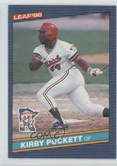 Kirby Puckett #69 Baseball Cards 1986 Leaf Prices