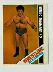 Bruno Sammartino Wrestling Cards 1985 Wrestling All Stars Prices