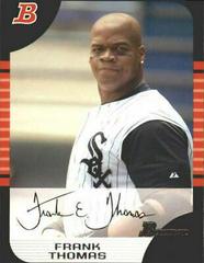 Frank Thomas #10 Baseball Cards 2005 Bowman Prices
