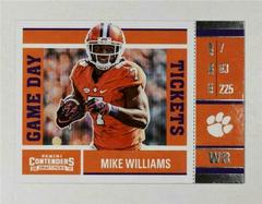 Mike Williams #9 Football Cards 2017 Panini Contenders Draft Picks Game Day Prices