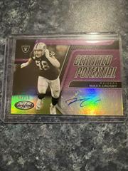 Maxx Crosby [Purple] #CPS-MC Football Cards 2022 Panini Certified Potential Signatures Prices
