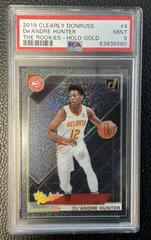 De'Andre Hunter [Holo Gold] #4 Basketball Cards 2019 Panini Clearly Donruss the Rookies Prices