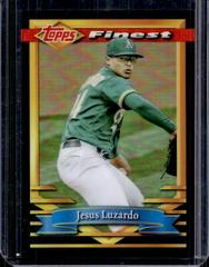 Jesus Luzardo [Black Refractor] #8 Baseball Cards 2021 Topps Finest Flashbacks Prices