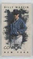 Billy Martin [Mini Black] #3 Baseball Cards 2016 Panini Diamond Kings Prices