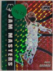 Paul George [Green Fluorescent] #8 Basketball Cards 2020 Panini Mosaic Jam Masters Prices
