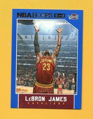 LeBron James [Blue] Basketball Cards 2015 Panini Hoops Prices