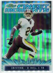 Champ Bailey [Refractor] Football Cards 2000 Topps Finest Moments Prices