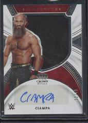 Ciampa Wrestling Cards 2022 Panini Chronicles WWE Crown Royale Silhouettes Autographs Prices