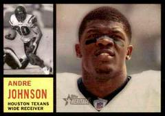 Andre Johnson #17 Football Cards 2005 Topps Heritage Prices