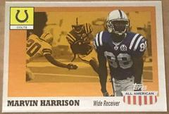 Marvin Harrison [Foil Gold] Football Cards 2003 Topps All American Prices