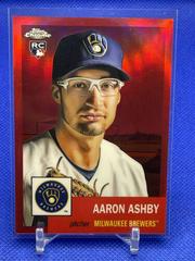Aaron Ashby [Red Wave] #80 Baseball Cards 2022 Topps Chrome Prices