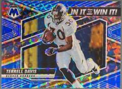 Terrell Davis [Blue] #SB-2 Football Cards 2022 Panini Mosaic In It to Win It Prices