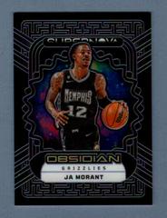 Ja Morant [Purple] #7 Basketball Cards 2022 Panini Obsidian Supernova Prices