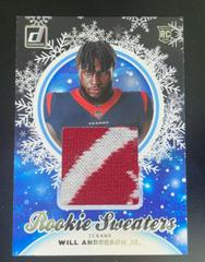 Will Anderson Jr. #HS-WAJ Football Cards 2023 Panini Donruss Rookie Holiday Sweater Prices