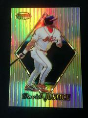 David Justice [Refractor] #3 Baseball Cards 1999 Bowman's Best Prices
