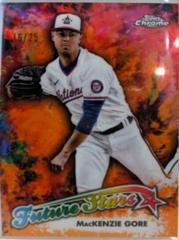 MacKenzie Gore [Orange] #FS-12 Baseball Cards 2023 Topps Chrome Future Stars Prices