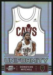 Donovan Mitchell #2 Basketball Cards 2022 Panini Contenders Optic Uniformity Prices