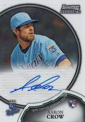 Aaron Crow #11 Baseball Cards 2011 Bowman Sterling Rookie Autographs Prices