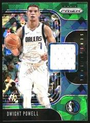 Dwight Powell [Green Ice] #DPL Basketball Cards 2019 Panini Prizm Sensational Swatches Prices